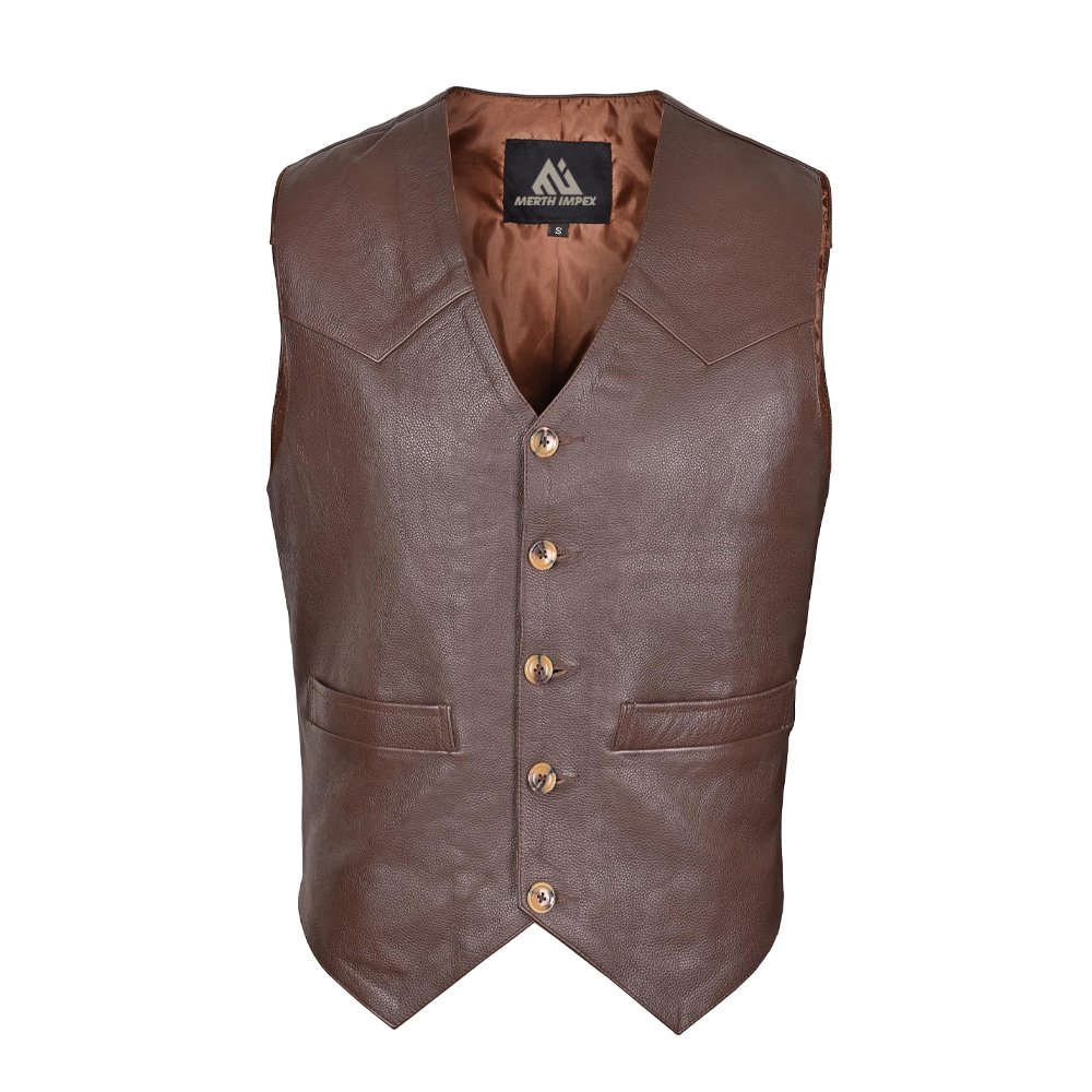 Leather Vest